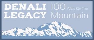 Logo for Denali Legacy exhibit.
